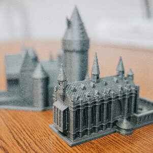 Uplift_3D printed castle